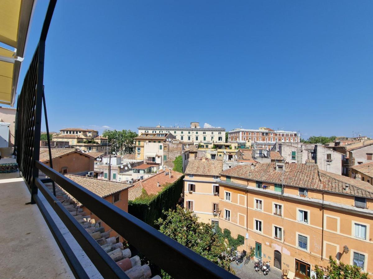 Luxury Top Floor In Trastevere Rome Extérieur photo