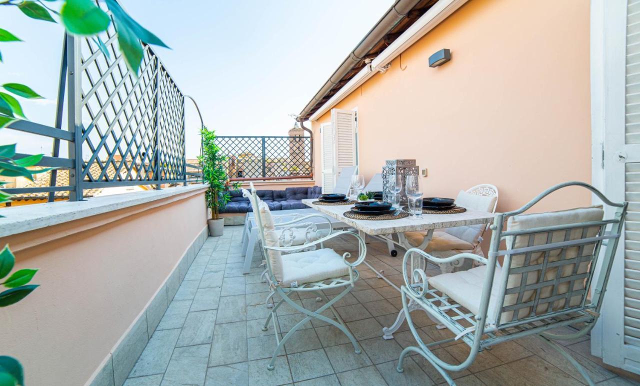 Luxury Top Floor In Trastevere Rome Extérieur photo