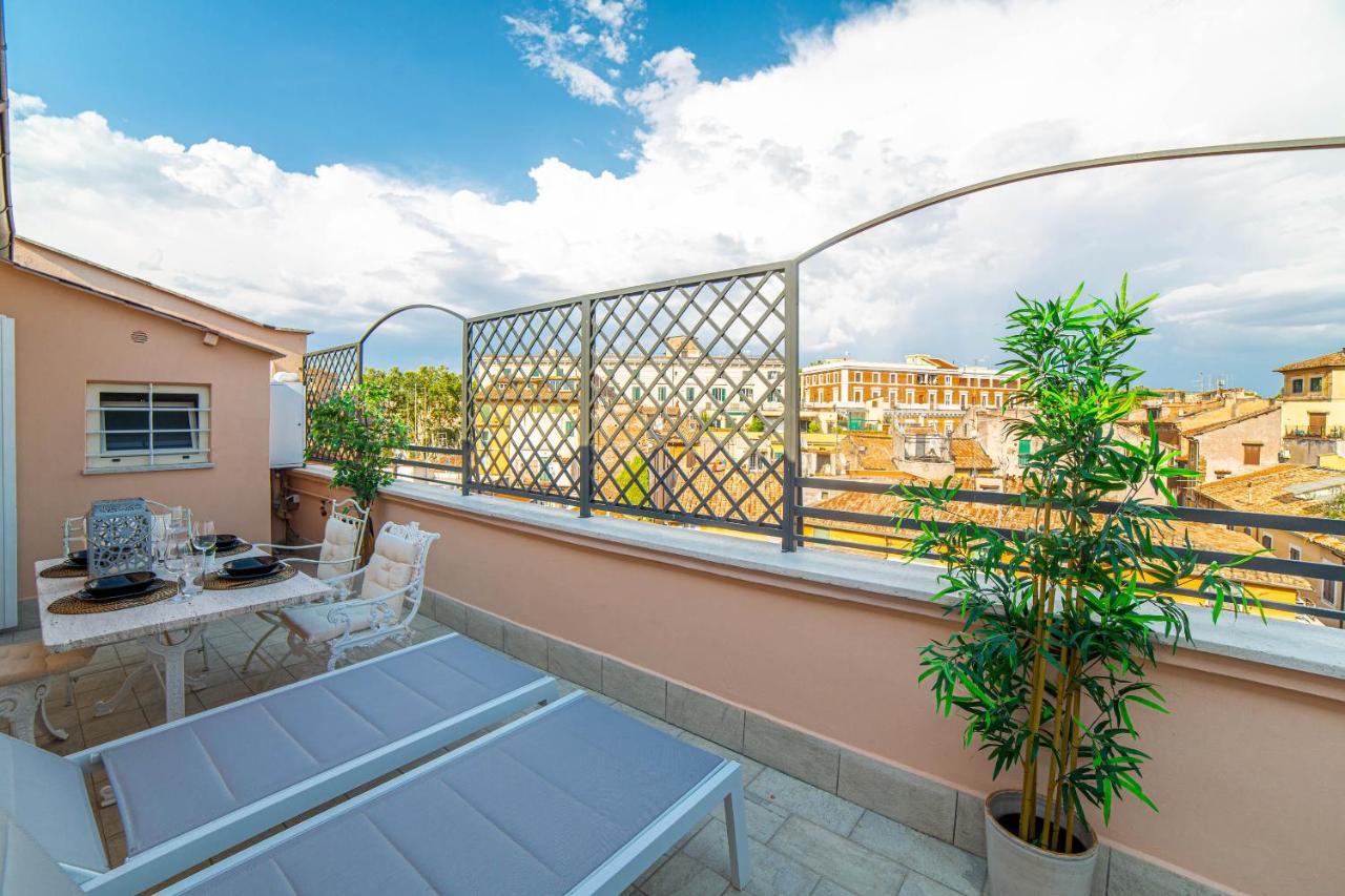 Luxury Top Floor In Trastevere Rome Extérieur photo