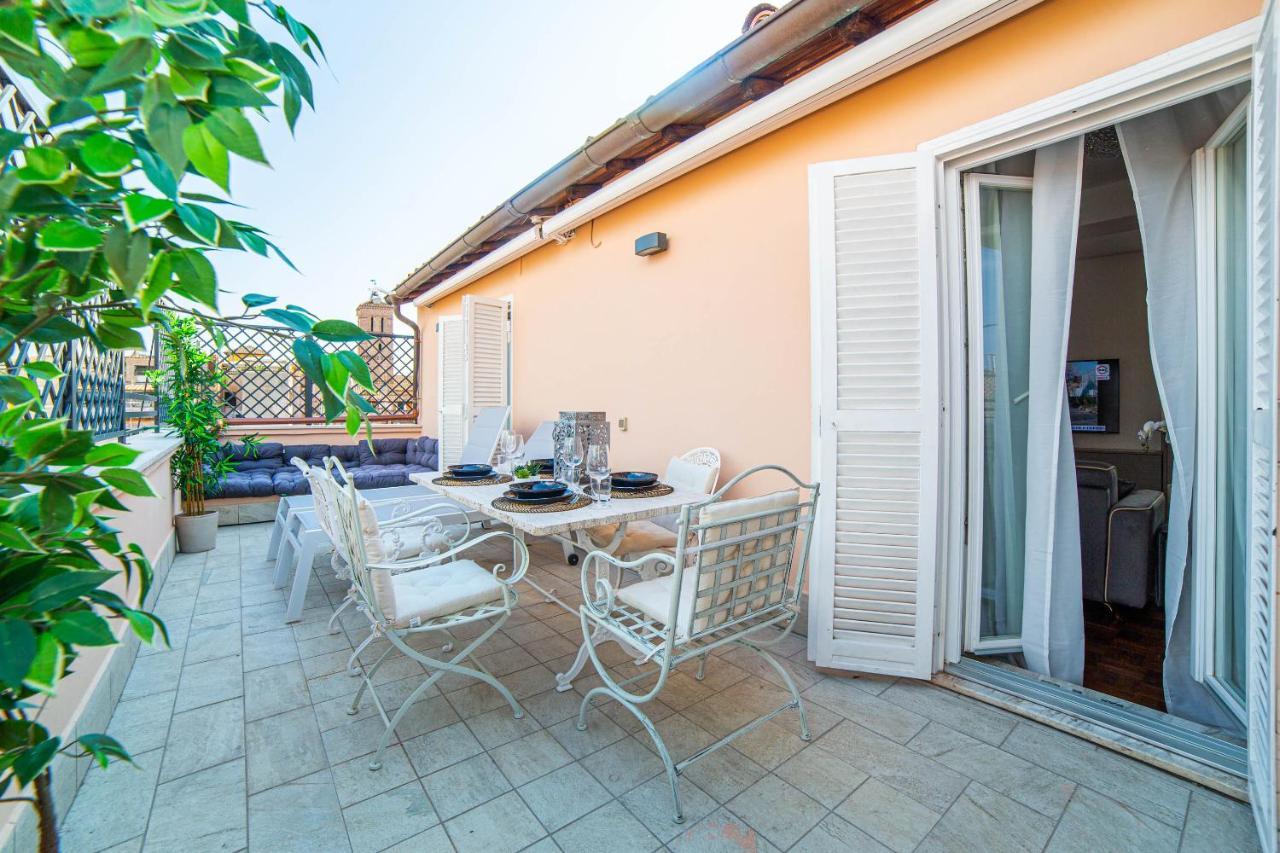 Luxury Top Floor In Trastevere Rome Extérieur photo