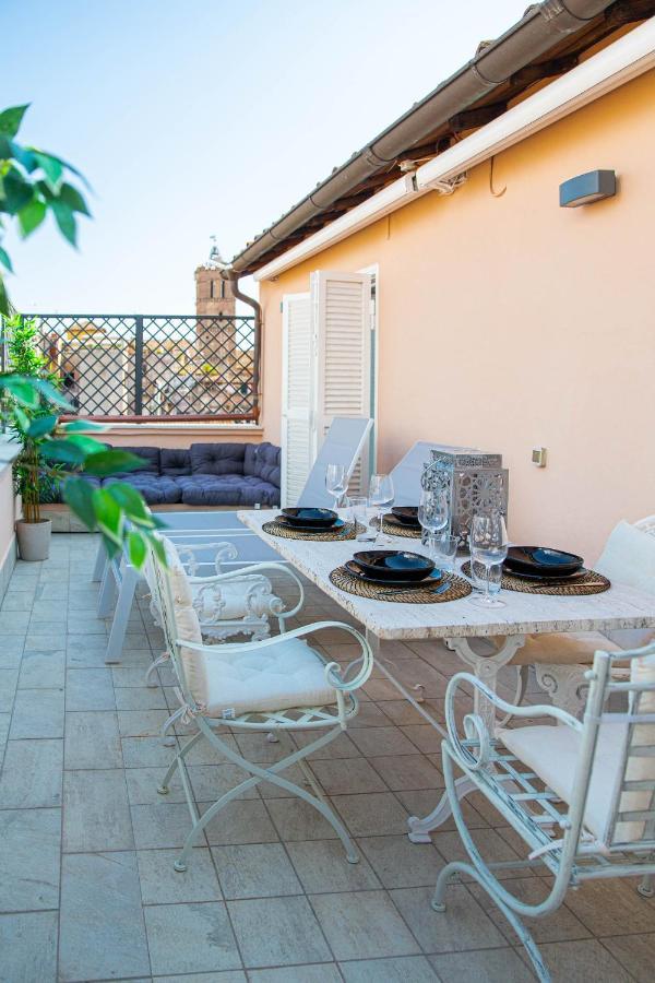 Luxury Top Floor In Trastevere Rome Extérieur photo