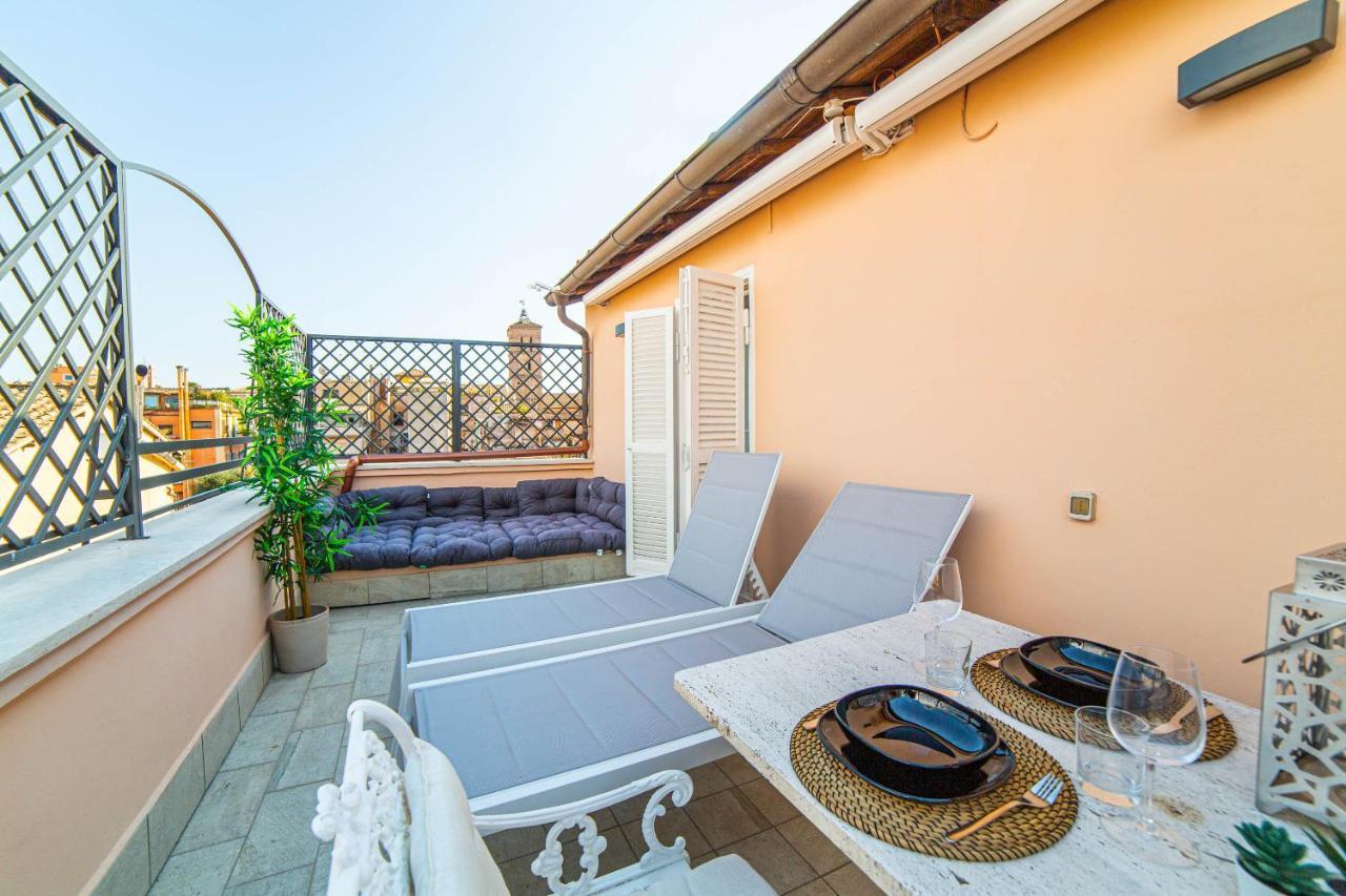 Luxury Top Floor In Trastevere Rome Extérieur photo