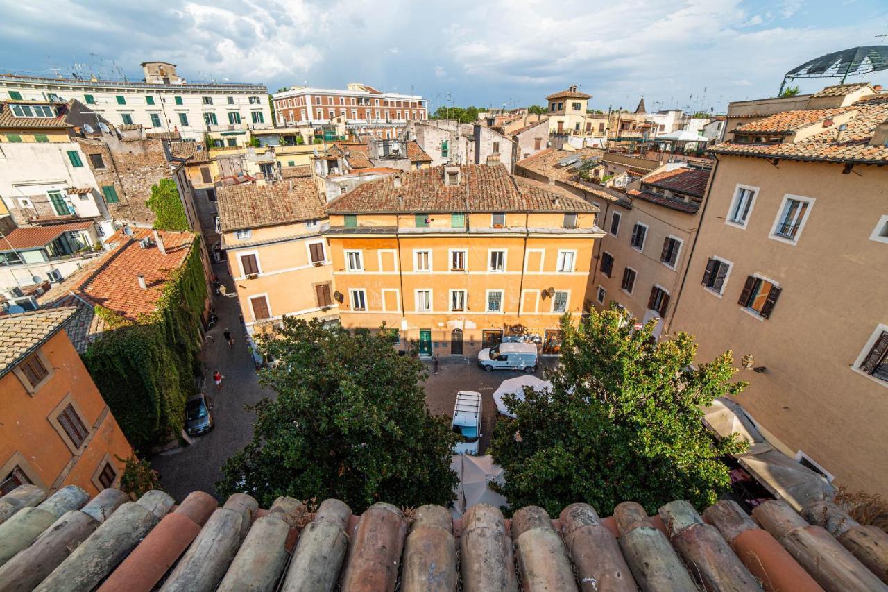 Luxury Top Floor In Trastevere Rome Extérieur photo