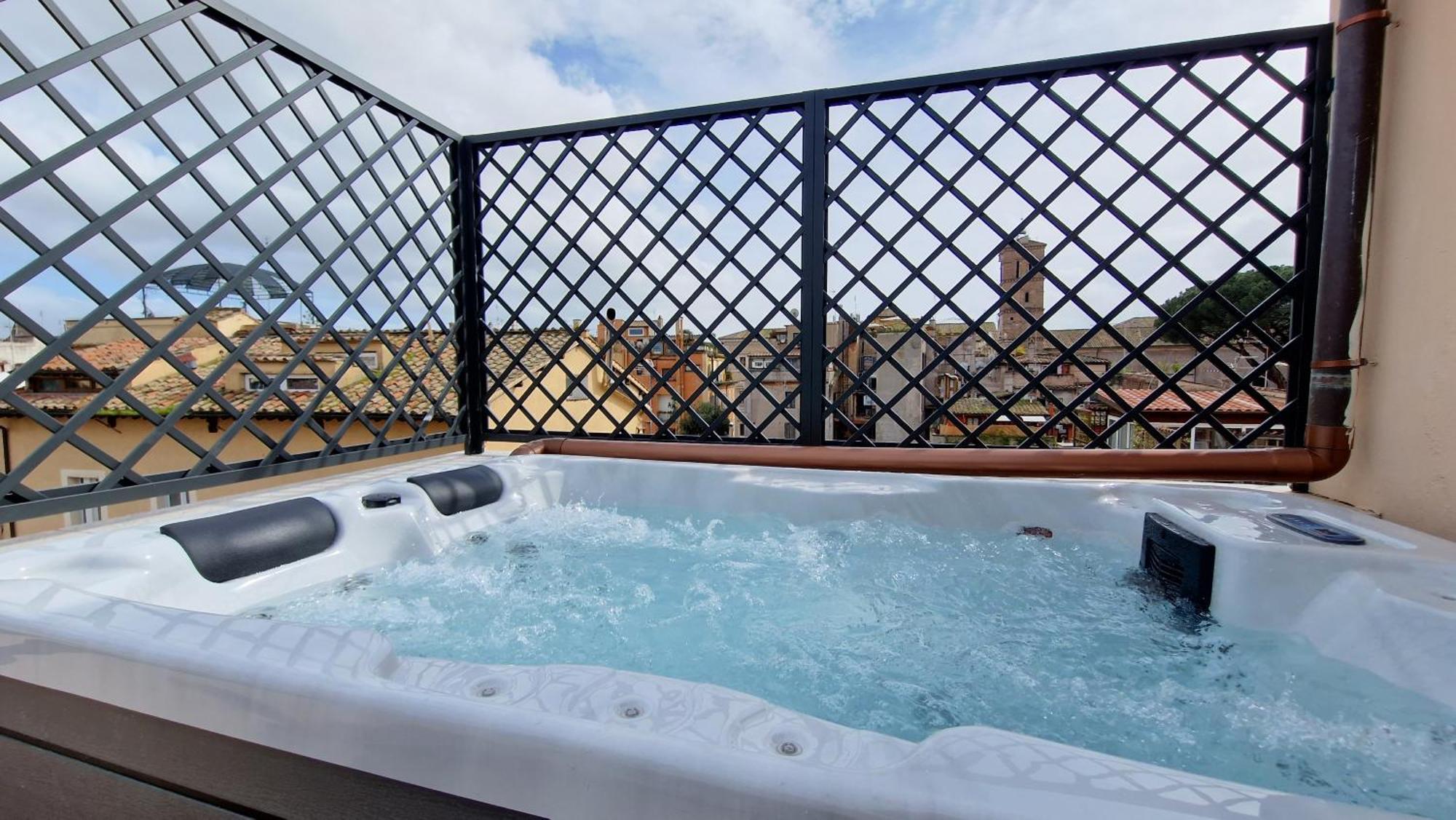Luxury Top Floor In Trastevere Rome Extérieur photo